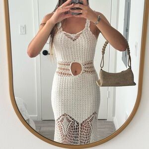 White Crochet Dress | Handmade in Tulum ✨